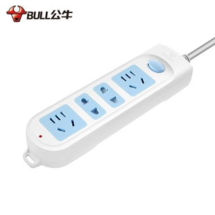 阿道夫祛屑舒爽洗发水+公牛4插位排插+夹心菠萝包整箱800g