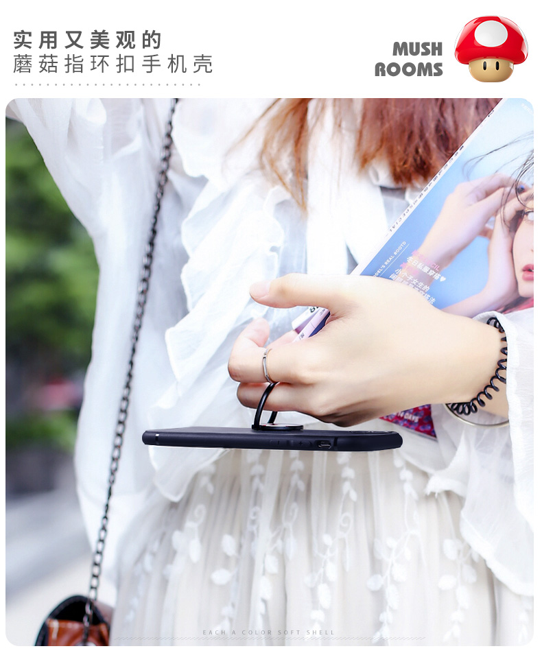 Điện thoại di động khóa nhẫn sáng tạo cá tính khung Apple 8 Huawei vivo mini slim phim hoạt hình vòng khóa nữ X kim oppo đa chức năng p ngón tay khóa nhẫn ngón đeo nhẫn 6 - Phụ kiện điện thoại di động ốp lưng realme c15