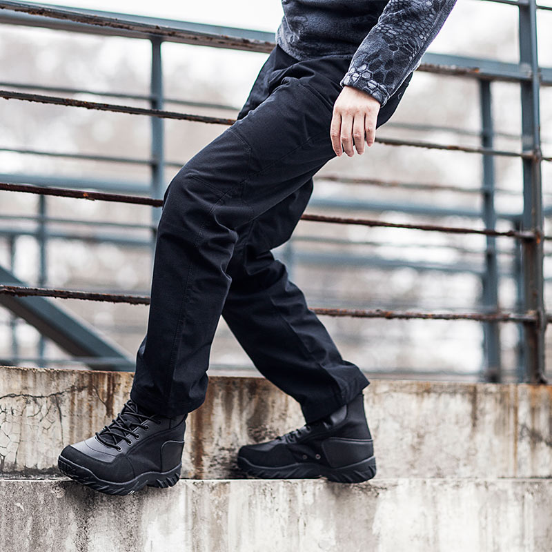 Menghu camp straight four seasons new light city tactical pants men's pants fans slim overalls for training pants pants