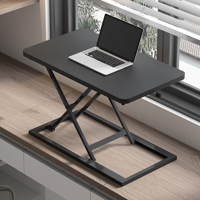 Standing can lift table folding notebook computer bracket Easy table table table Table table Office work table