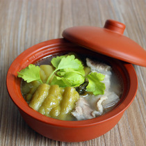 Purple Sand steamed rice bowl Steamed egg bowl with lid Steamed soup Birds nest tonic Microwave pressure cooker tableware Household bowl bowl