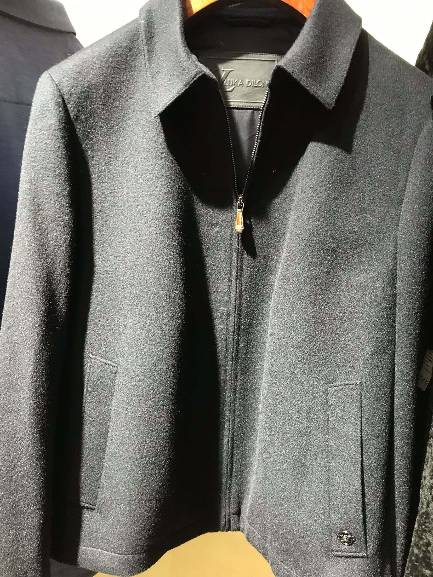 Road Cardiron LUKADILONG male blouse No. 15618002 Mountain cashmere No back to no change 11880