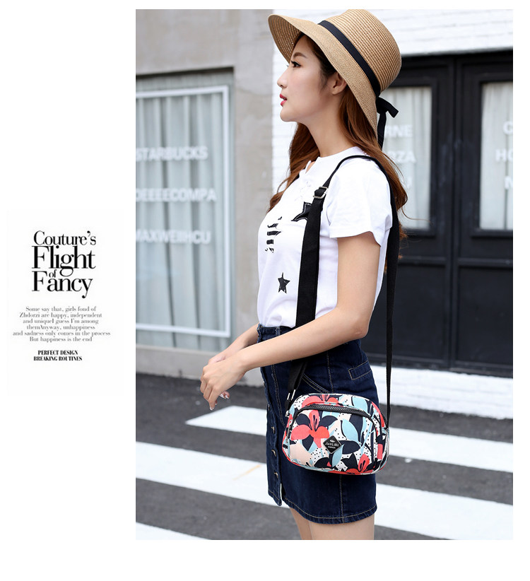 Нейлоновая небольшая сумка, маленькая сумка на одно плечо, шоппер, мобильный телефон, кошелек, сумка через плечо, ткань оксфорд Chi leopard 