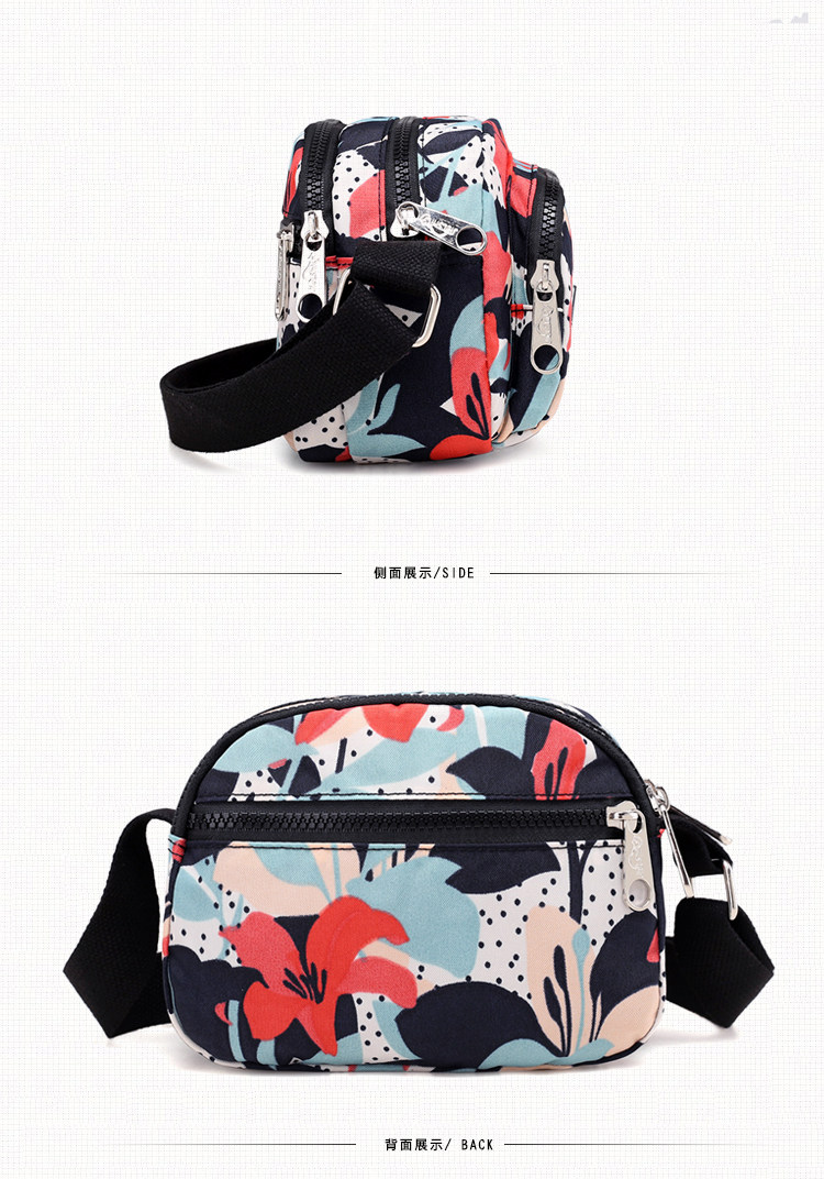 Нейлоновая небольшая сумка, маленькая сумка на одно плечо, шоппер, мобильный телефон, кошелек, сумка через плечо, ткань оксфорд Chi leopard 