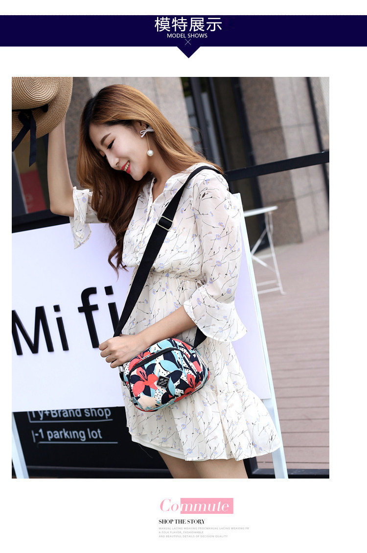 Нейлоновая небольшая сумка, маленькая сумка на одно плечо, шоппер, мобильный телефон, кошелек, сумка через плечо, ткань оксфорд Chi leopard 