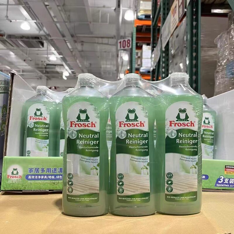 Suzhou Costco German Imported Frosch Frog Multi-Functional Phosphorus-Free Cleaner in Stock Suzhou Costco German Imported Frosch Frog Multi-Functional Phosphorus-Free Cleaner in Stock