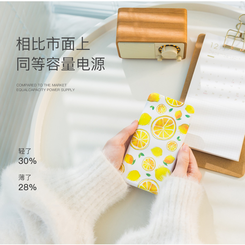 VOIA sạc sáng tạo kho báu 10.000 mA siêu mỏng nhỏ gọn cầm tay nhỏ mô hình cô gái phim hoạt hình di động OPPO Huawei của Apple vivo phí điện thoại di động phổ biến điện thoại di động đèn flash - Ngân hàng điện thoại di động sạc dự phòng 50000mah