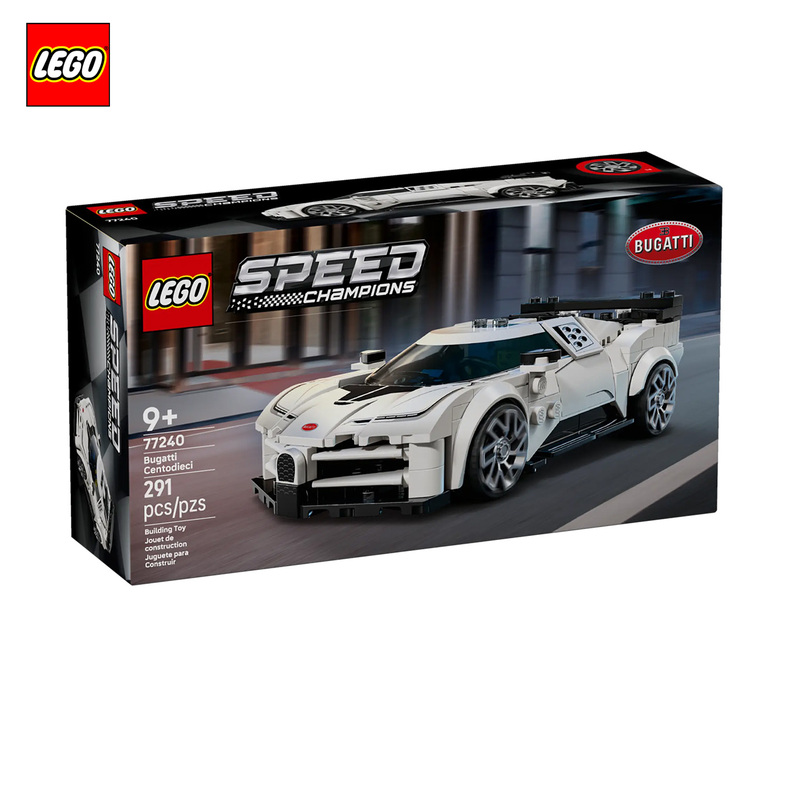 Lego Super Racing Car 77240 Bugatti Centodieci Supercar Educational Building Toy