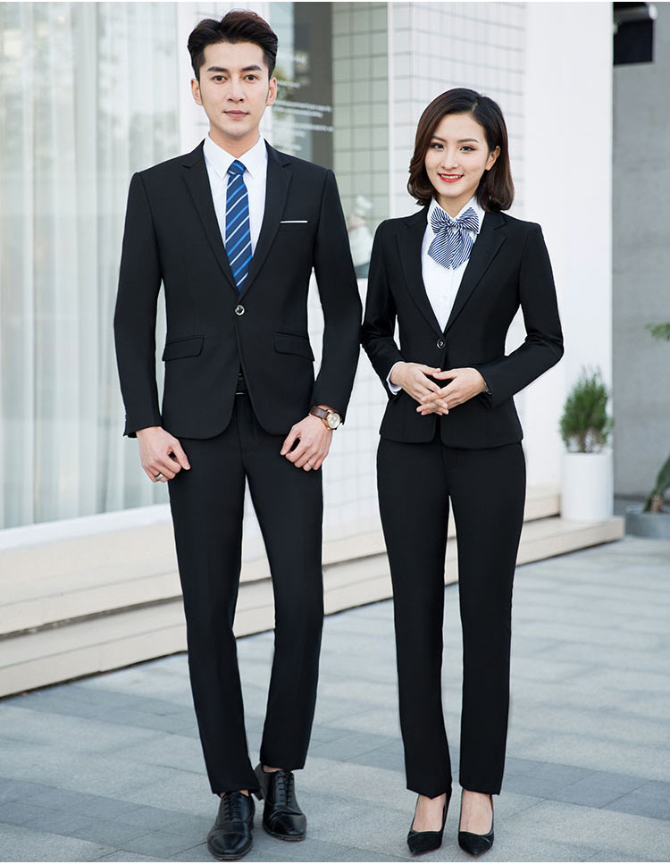 Bộ đồ nam dài tay chuyên nghiệp kinh doanh trang phục phù hợp với trang phục nam màu xám đen ngày đỏ một nút công cụ OL vest cưới