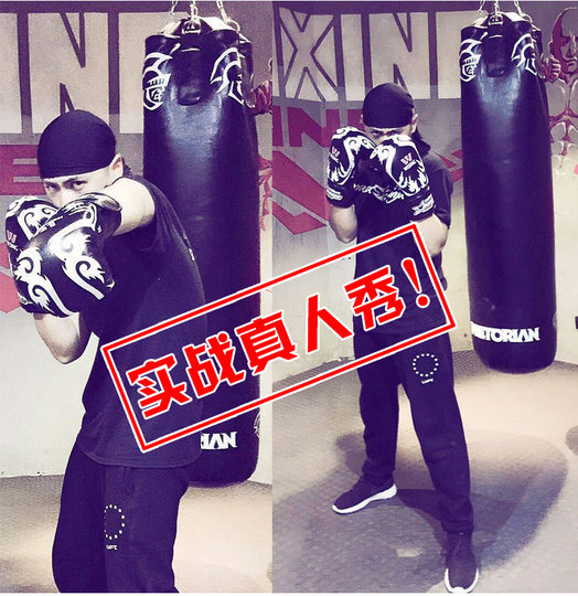 Jiurishan children's boxing gloves Sanda Muay Thai adult men's and women's fighting youth practical training sandbags