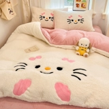 Демисезонный милый комплект, покрывало, 4 предмета, 3 предмета