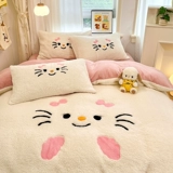 Демисезонный милый комплект, покрывало, 4 предмета, 3 предмета