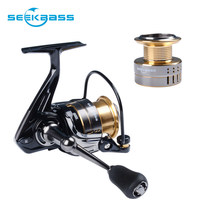 Seekbass quick bevel-end steel 9 1 axis background shuang xian bei metal spinning wheel microphysical lu ya far-flung reel