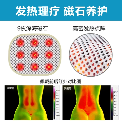 Женщина поясничного пояса сохраняет теплую поясничную грыжу диска, спонтанное нагрев талии, мужская длинная талия, артефакт, забор талии, талия