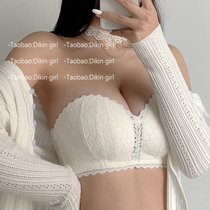Beauty back bra no steel ring on the back of the milk on the adjustment bra womens thin collection of small chest underwear women confused summer