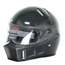 CRG to Dream School sister with carbon fiber version motorcycle helmet men and women Four Seasons universal retro locomotive full helmet