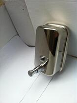 Stainless Steel Bathroom Kitchen Hand Wash Liquid Container 500ML Toilet Supplies Soapbox Soap Dispenser Wall-mounted Creativity