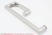 304 stainless steel glass door handle shower room glass door handle bathroom glass door pair handle