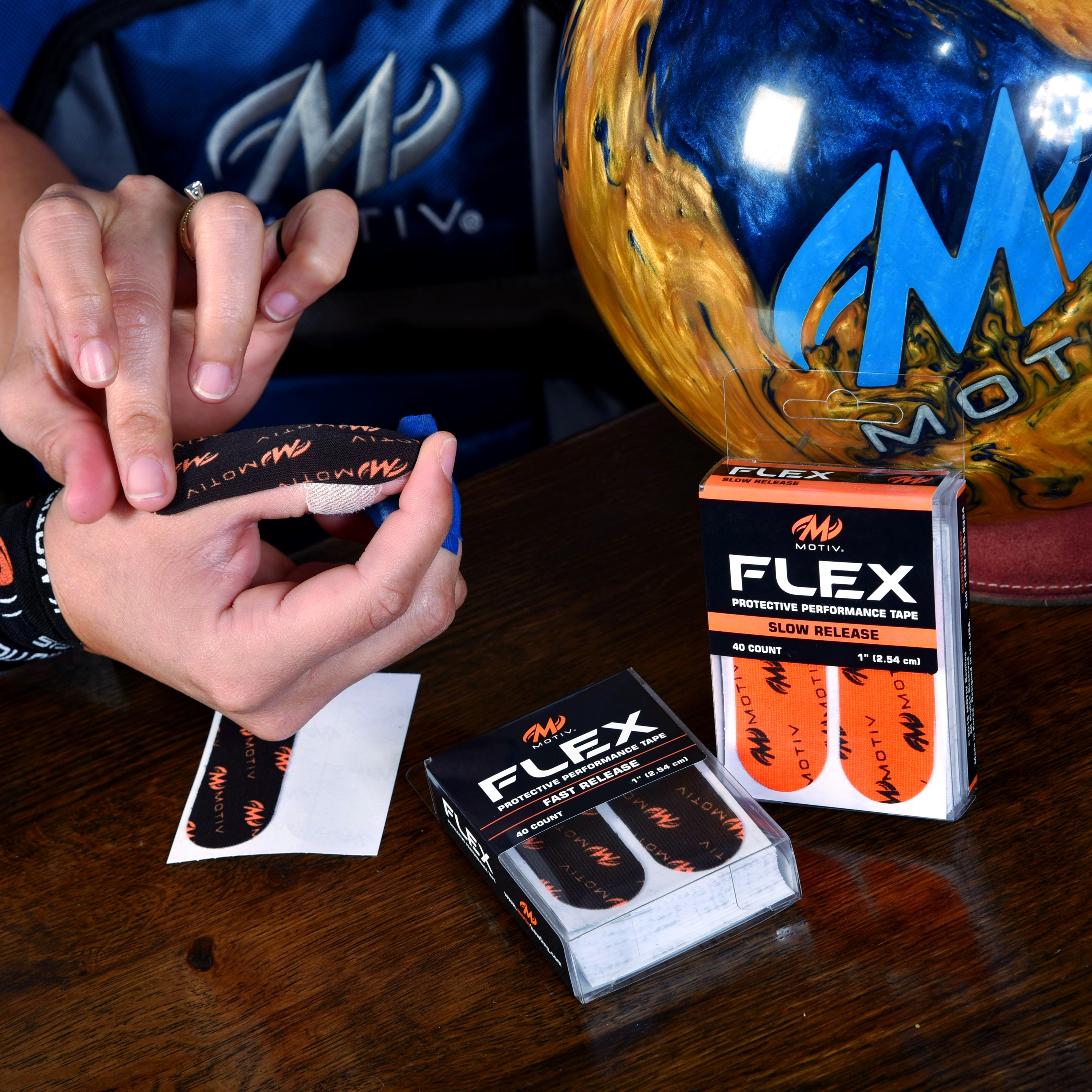 BEL Bowling Supplies MOTIV Brand Bowling Special Finger Back Film Three Slippery Options