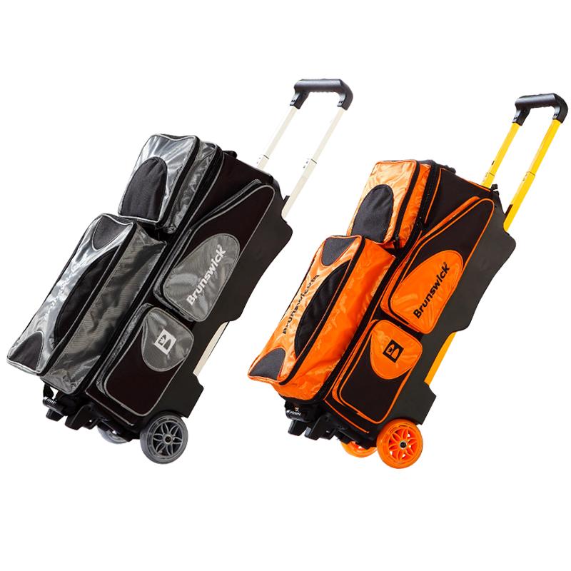 BEL bowling nguồn cung cấp Mỹ Brunswick thương hiệu bánh xe lớn đầy màu sắc vải bowling ba túi bóng đồ chơi bowling trẻ em