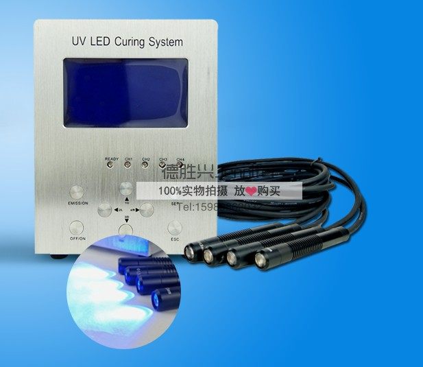 uvled点光源 UV胶水固化机 树脂胶黏剂固化 马达镜头玻璃粘接固定