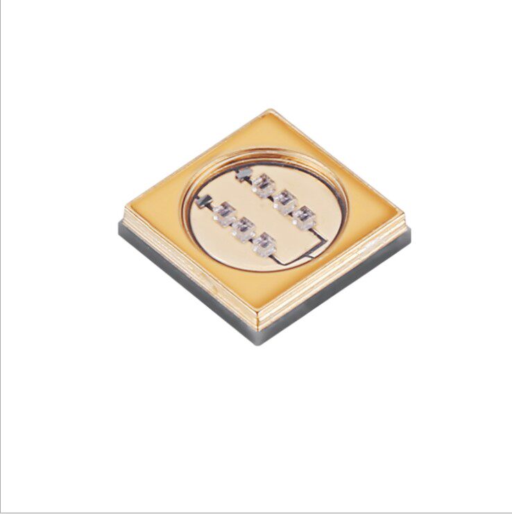 275nm UVCLED大功率紫外线杀菌消毒灯50mW 80mw 贴片杀菌灯6565LE