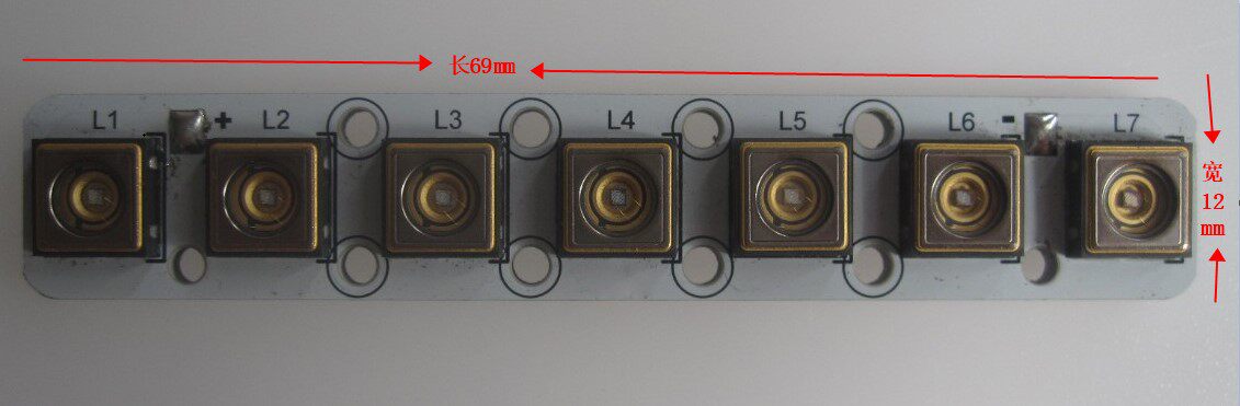 Japan Japan's Jaia UV LED line light source module 365nmUV-LED modules can be spliced