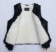 Áo len nam lông trung niên một mùa thu và mùa đông da cỏ vest da cừu vest ấm áp cotton