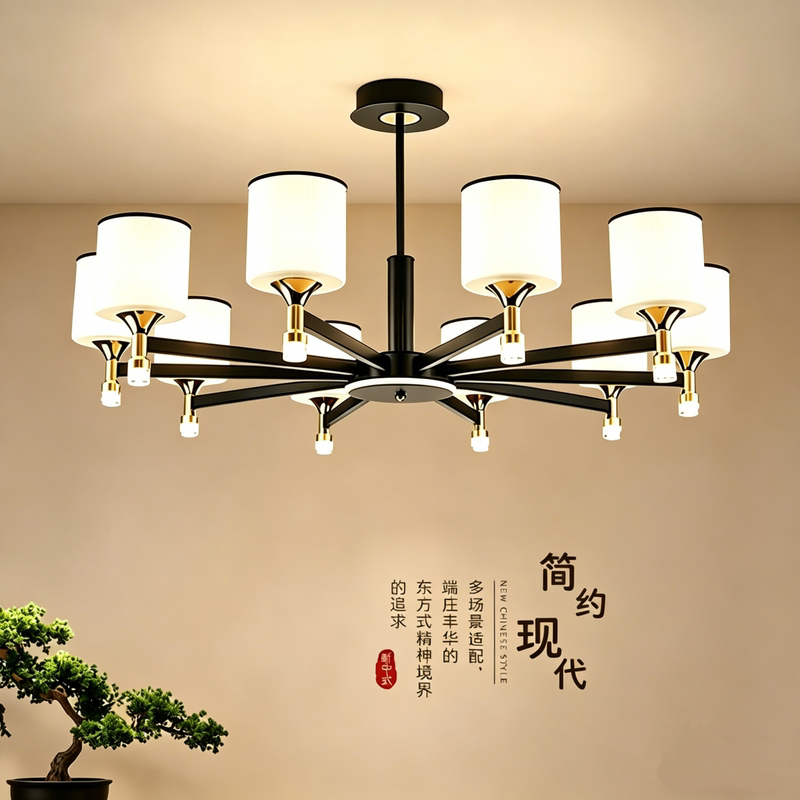 Living Room Chandelier 2026 New Model Modern Minimalist Elegant Light Luxury Dining Room Guangdong Zhongshan Iron Art Lighting Fixtures Villa Whole House Living Room Chandelier 2026 New Model Modern Minimalist Elegant Light Luxury Dining Room Guangdong Zhongshan Iron Art Lighting Fixtures Villa Whole House