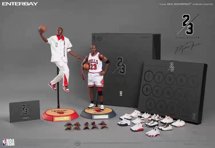 Enterbay Eb 1/6 Michael Jordan Home Ultimate Edition Bulls 1/6 Action Figure