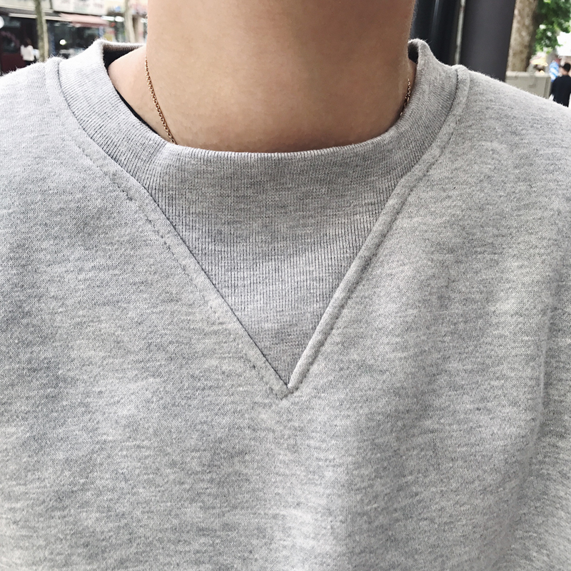 Hoa lớn hoa nhỏ quần áo nam tùy chỉnh Vải lông cừu tùy chỉnh dây kéo áo len dày Áo len cổ áo Châu Âu và Mỹ nam áo khoác hoodie