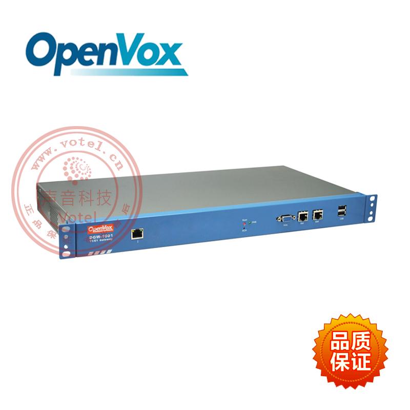 OpenVox DGW-1001 1 port E1 Pri 30B D 7 signaling SIP digital relay gateway