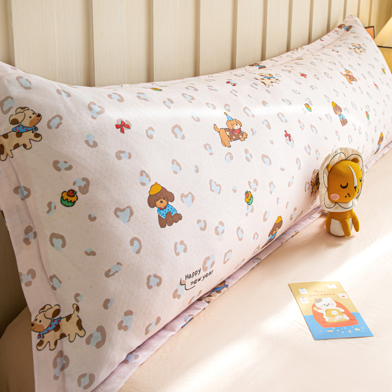New A-Grade All-Cotton Double-Layer Gauze Pillowcase for Single or Double Pillows, Long Pillowcase New A-Grade All-Cotton Double-Layer Gauze Pillowcase for Single or Double Pillows, Long Pillowcase