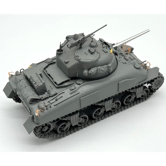 In Stock Border 1/35 M4A1 Sherman Tank Late Model with Articulated Suspension Tracks with Packaging Bt056