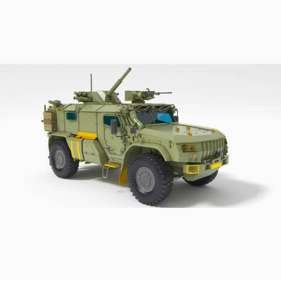 Luqiu Model Rpg 35028 Typhoon-Vdv K-4386 2S41 82mm Self-Compulsive Gun Type 1/35