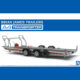 Qingdao Society Assembly Model 05260 1/24 Brian James Trailers A4 Transport Trailer