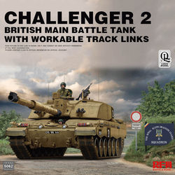 Spot Wheatfield Rfm Rm-5062 1/35 British Challenger 2 Main Battle Tank Plastic Assembly Model