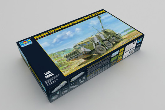 In Stock, Quick Delivery Trumpeter 01036 Russian A-222 Coastal 130mm Anti-Coastal Defense Gun