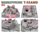 In Stock 1/35 Scale Maqitai Rm-5091 T-55Amd Equipped with Derozde Active Defense and Articulated Tracks