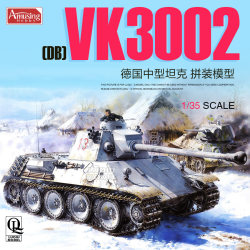 Reprint Ah Assembly 1/35 Vk3002 (Db) German Medium Tank with Movable Suspension Tracks 35A002