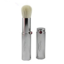 EF pink diamond silver telescopic blush brush portable with cover loose paint makeup brush makeup brush