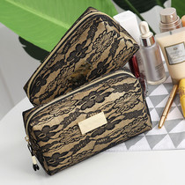 Japan and South Korea new sexy lace convenient large capacity travel travel cosmetic bag storage bag bag handbag mobile phone bag