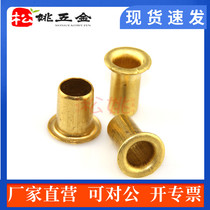 Brass Hollow Rivet Through Hole Brass Rivet Copper Eyelet M2M2 5M3M4M5M6 (1kg)