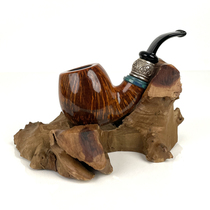 Mali pimple pipe rack pipe seat root nodule tree root old material Mali pimple display stand ornaments personalized creativity