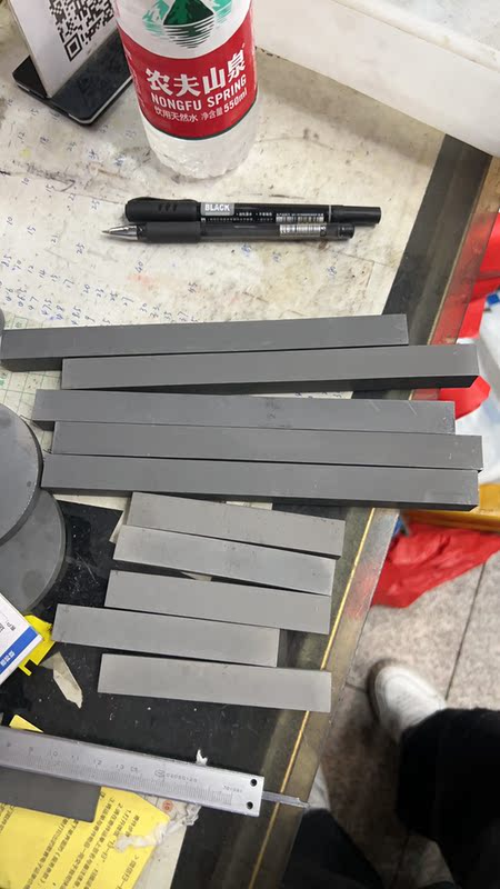Yg8 Tungsten Steel Bar 10X10/12/14/16/18/20/25/30/40/50/60X100-200 Long