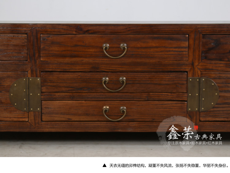 Nội thất gỗ rắn nhật ký sáng tạo bốn mặt hộp phòng khách lưu trữ đa chức năng bàn cà phê Trung Quốc cổ vuông bàn cà phê - Bàn trà bàn trà sofa