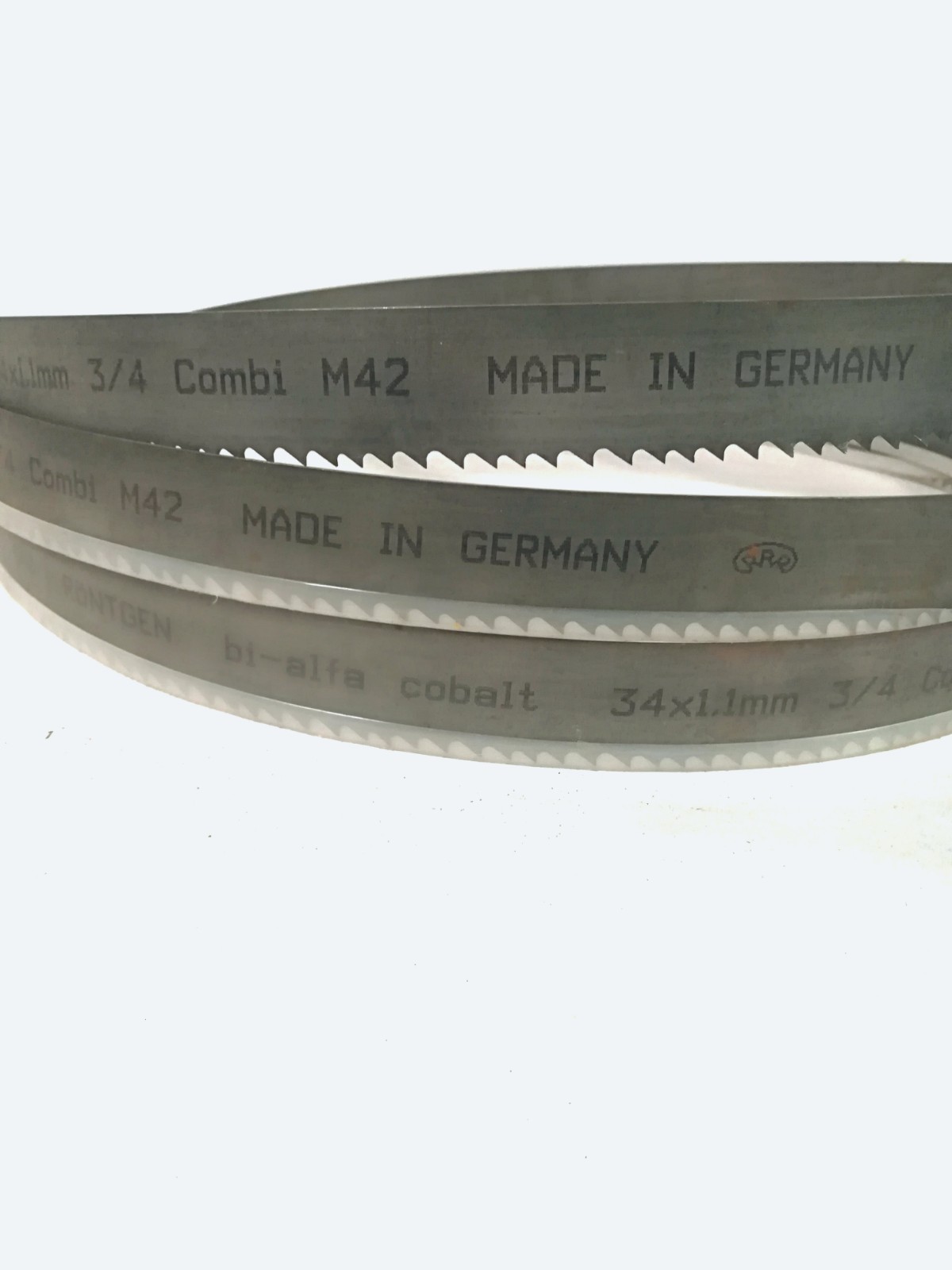 Germany imported Rodgen RRR stainless steel saw blade M42 bimetal machine with band saw blade 27*3505
