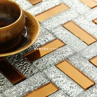 Светло-коричневое чайное зеркало 1548 года + серебряный бриллиант