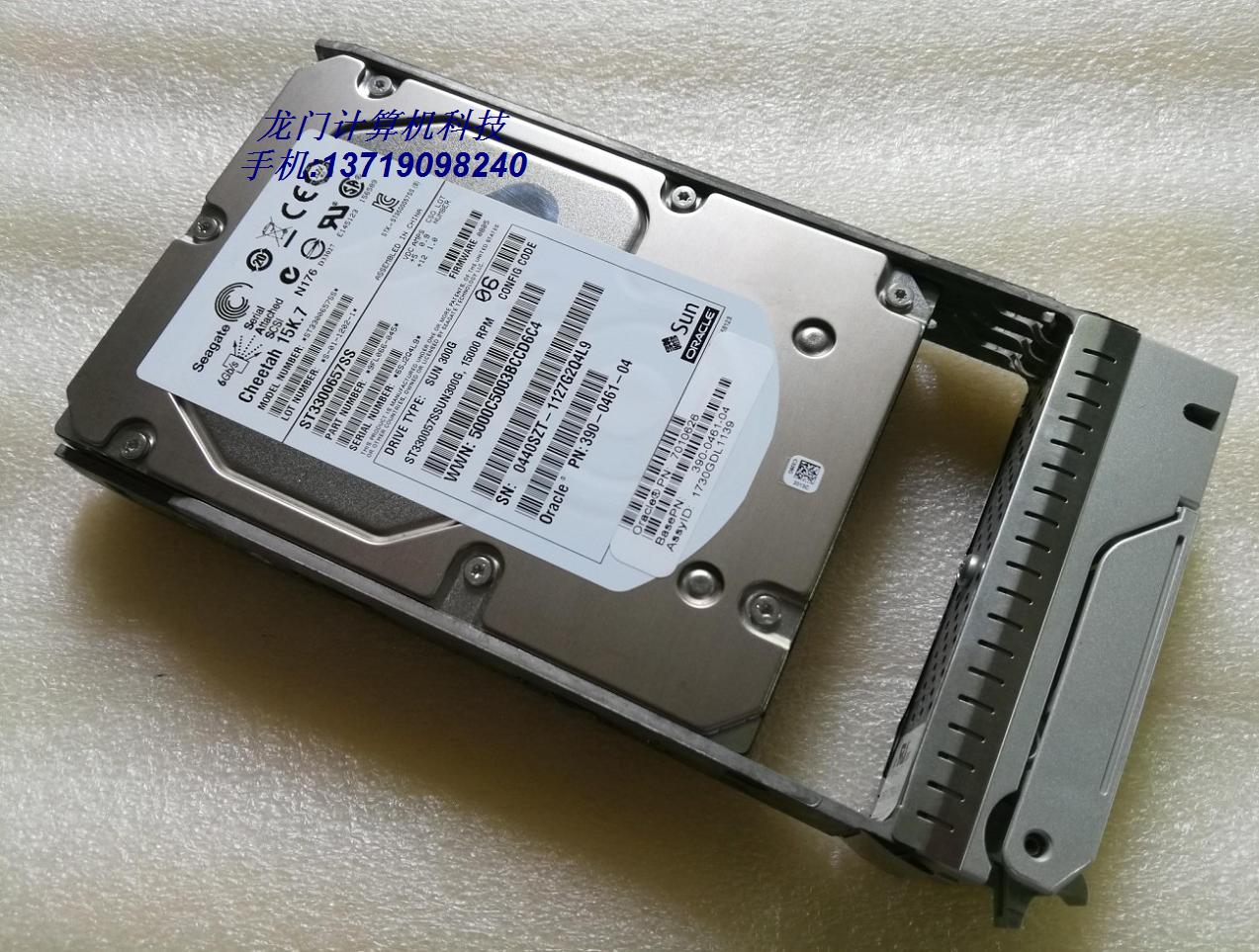Sun Oracle 2540 M2 300G 15K 3 5 SAS Hard Disk 7010626 390-0461-04