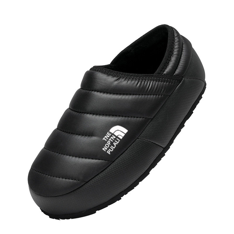 2021 Winter Warm Down Shoes Men Outdoor Low Help Non-slip Cotton Shoes Lovers Sloppy Shoes Big Size Home Shoes